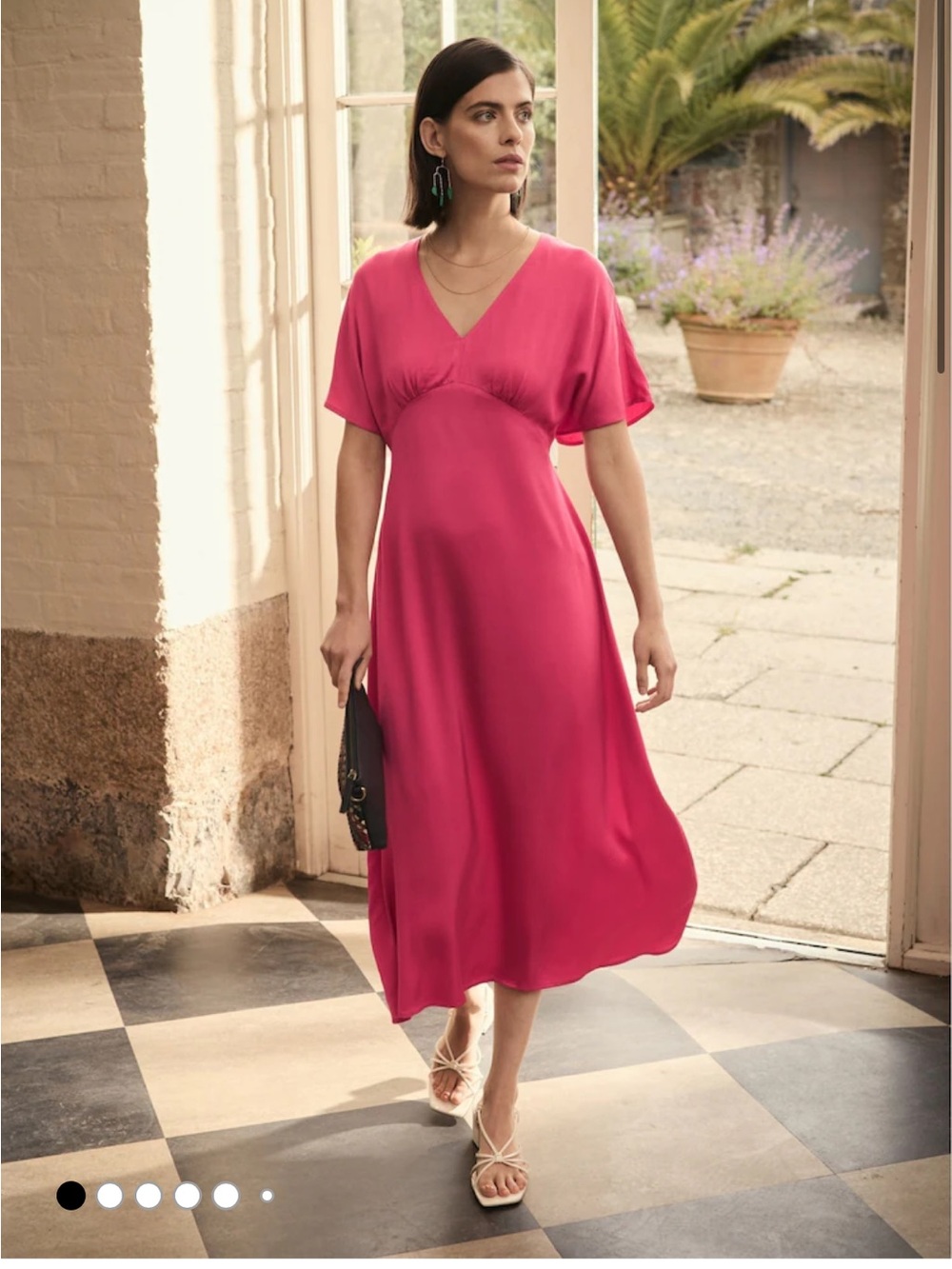 Seasalt Cornwall Pink Evenglow
Satin Dress NWT Size 16